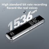 Professional Digital Voice Activated Recorder  Long Distance time Audio Record HD Sound Recording OTG Function