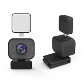 1080P 2K Full HD Webcam AF Web Camera Built in Adjustable Light Auto Focus Microphone USB Computer Camera Plug and Play