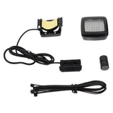 1 Set Luminous Bike Speedometer Portable Bike Computer Waterproof Speedometer