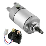 Starter Automotive Componentse Assembly Car Replacement 12 Volt Parts with Relay Solenoid Fit for Honda Fourtrax 300