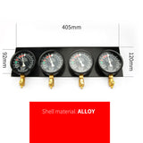 4 Cylinders Motorcycle Fuel Pump Carburetor Vacuum Pressure Gauges Test Synchronous Balance Tool Positive Negative Pressure