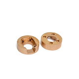 4PCS Brass Counterweight Balance Weight for YK4101PRO YK4102 YK4103 YK4082 YiKong RC Crawler Car Upgrade Parts