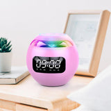G90 Wireless Bluetooth Speaker Colorful Subwoofer With LED Display FM Radio Alarm Clock Bluetooth Hifi TF Card MP3 Music Play