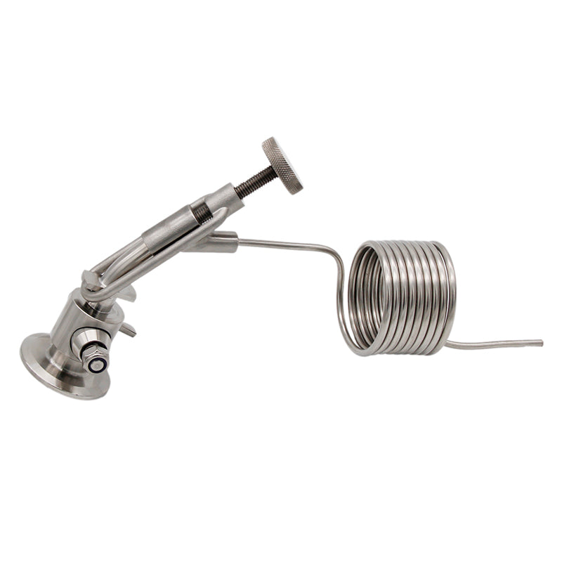 1.5&quot;TC Sample Valve, Sampling Coil, 304 Stainless Steel Conical Fermenter Accessories Free Shipping