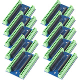 Nano Terminal Adapter Shield Expansion Board Compatible with Arduino Nano V3.0 AVR ATMEGA328P-AU Module