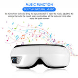 6D Smart Airbag Vibration Eye Massager Eye Care Instrumen Heating Bluetooth Music Relieves Fatigue And Dark Circles With Heat