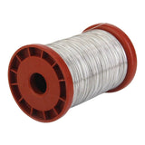 1 Roll 0.5Mm 500G Stainless Steel Wire For Beekeeping Beehive Frames Tool With Bamboo Storage Baskets