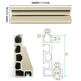 Miter Gauge Table Saw Router With Track Stop Aluminum Profile Fence Sawing Assembly Ruler For Carpenter Woodworking Tools