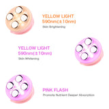 Electric Facial LED Photon Light Therapy Beauty Machine 5 in 1 EMS&amp;RF Radio Frequency Led Brightening Skin Tightening Device