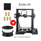 Hot Sale Ender-3 Kit 3D Printer Large Size Ender-3X Printers 3D Continuation Print Power Creality