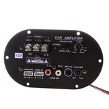 Car Amplifier Board 12V High Power Subwoofer Amplifier 120W Full Tone Pure Bass Car Subwoofer Core 8-12 Inch