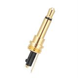 20Pcs 3.5mm Audio Plug Mono Replacement Audio Head Aluminum Shell Gold‑Plated Solder Plug for Mixer/Power Amplifier/Stereos