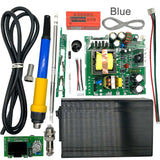 STC T12 OLED Digital Soldering Station DIY kits Temperature Controller new version with Handle vibration switch