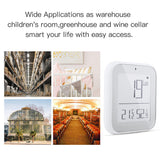 ZigBee 3 in 1 Temperature Humidity Illumination Sensor APP Control Intelligent Linkage Indoor Temperature Humidity Meter