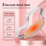 Wireless Abdominal Heating Massager Pad Relieve Menstrual Pain Warm Lady Uterus Belt Hot Compress Waist Back Vibrating Artifact