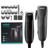 Combo kit Corded hair clipper men powerful hair trimmer beard electric hair cutting machine home haircut 220-240V