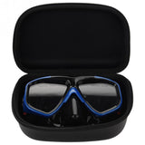 Yon Sub 2 Pcs Professional Diving Mask Snorkel Anti-Fog Goggles Glasses Set Eye Protector  Blue &amp; Camouflage