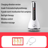 Multifunctional infrared heating micro electric five elements health care meridian brush massage body slimming brush scraping in