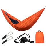 Outdoor Portable Camping Parachute Sleeping Double Hammock Garden Swing Hamac Hanging Chair Flyknit Hamaca Rede Amaca DC12