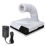 Nail Dust Collector Polish Dental Dust Collect Clean Tool Vacuum Cleaner LED Light for Nail Salon Tooth Polish 100-240V e
