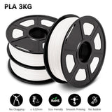 PLA 3D Filament Refills 3D Printer Plastic 1.75MM 3 Rolls / Set Filament Bendable Non-toxic Fastship Printer Handles DIY Gift