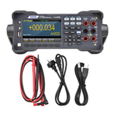 Hantek HDM3055 Digital Desktop Multimeter 5 1/2 Multimeter with 4.3'' LCD 30 kS/s Data Acquisition True RMS Temperature Tester