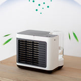 2021 New Sale Usb Charging Negative Ion Air Conditioning Fan Desktop Air Cooler Small Mini Water Cooling Fan