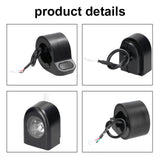 Electric Scooter Controller BT Digital Display with Accelerator Front and Rear Light Compatible with M365/PRO Electric Scooters