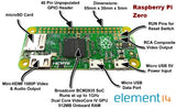 Pi Zero PI0 Raspberry Pi Zero mini card computer with 1GHz CPU 512MB RAM Linux OS 1080P HD video output free shipping