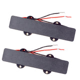2pcs Black 4 String JB Jazz Bass Pickup Neck&amp;Bridge for Electric Bass Parts