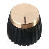 200X Guitar AMP Amplifier Knobs Push-on Black+Gold Cap for Marshall Amplifier