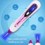 Newest Laser Facial Freckle Dark Spot Remover Tool Wart Removal Machine Tattoo Mole Removal Plasma Pen Diamond insert 9 Gear