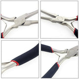 Mini Long Needle Nose Pliers Precision Wire Plier Repair Tool For Jewelry Processing Fishing With Insulate Grips 4.5inch