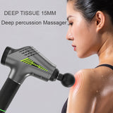 30 Levels Massage Gun Muscle Relaxation Massager Vibration Fascial Gun Fitness Equipment Noise Reduction Design For Male Female