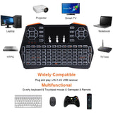 New i8 Plus2.4GHz wireless keyboard backless wireless mouse remote control multifunctional mouse and keyboard mini touchpad