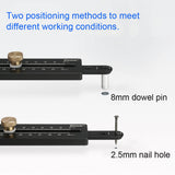 GanWei Aluminium Alloy Woodworking Electric Trimming Machine Circle Cutting Jig Wood Router Milling Circle Slotting Base