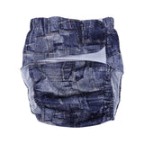4 Colors Adult Reusable Diapers Elderly Cloth Diaper Simple Soft Breathable Travel Portable Adjustable Washable Reusable