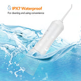 Irrigador Bucal Portable Oral Irrigator Dental USB Rechargeable 5-Piece Set Water Flosser Waterproof Tooth Cleaner