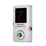 Coolmuic a-tn01 Tuning Table Guitar Tuner True Bypass Digital Circuit Metal Ture Bypass Guitar Accessories