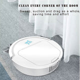 Robot Vacuum Cleaner Quiet 1800Pa Strong Suction Deep Cleaning Robotic Vacuum Cleaner Sweeping & Mopping