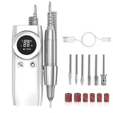 Electric Nail Drill 45000RPM Portable Cordless Nail File Machine For Acrylic Gel Nails Manicure Pedicure Polishing Shape Tools