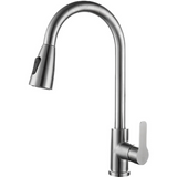 Kitchen Pull-Out Telescopic Cold And Hot Random Pulling Faucet Sink Dishwasher Basin Mixing Valve