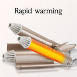 3 Barrel Hair Care Styling Tools Ceramic Professional Hair Styler Hair Curlers Electric Curling Hair Waver Curling Irons US Plug