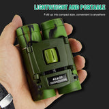 KKmoon 40x252 Compact Binoculars for Adults Kids Daily Waterproof Binoculars Telescope BAK4 Prism FMC Lens with Case and Strap