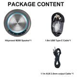 Bluetooth Conference Speaker With Microphone 360° Voice Pickup&amp;Noise Canceling Conference Plug&amp;Play Omnidirectional Mic