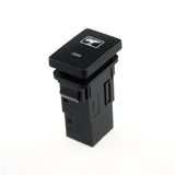 12V Car Switch Car DVR Pattern Push Button Switch Cover with 15cm Cable for Toyota Camry Yaris Highlander Prius Ralink Corolla