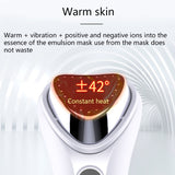 3 In 1 Electric Face Cleaning Device Vibration Facial Massager Nourishing Heating Cleansing Firming Beauty Instrument