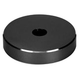 45 RPM Record Turntable Adapter Aluminum Large Hole Conversion Sheet Vinyl Black Clamp Adapter for Most Big Hole Records