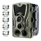 HC801A Hunting Trail Camera visione notturna gioco selvaggio notte animale foto termica 20MP fauna selvatica telecamer