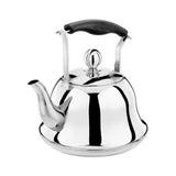 Whistling Kettle Infuser Loose Leaf Stainless Steel Teapot Rose Gold Tea Stove Induction Stove Copper 2-Liter 2.1-Quart
